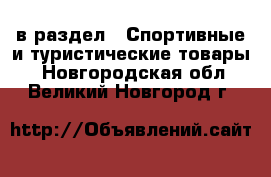  в раздел : Спортивные и туристические товары . Новгородская обл.,Великий Новгород г.